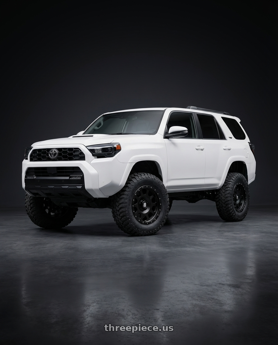 2022 Toyota 4Runner with XD XD126 ENDURO PRO 6X139.7 20X9 +18 SATIN BLACK WITH REINFORCING RING wheels