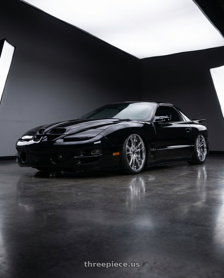 1997 Trans Am Firebird WS6 with Asanti Black ABL-1 PEGASI 5X115 20X8.5 +15 CHROME wheels