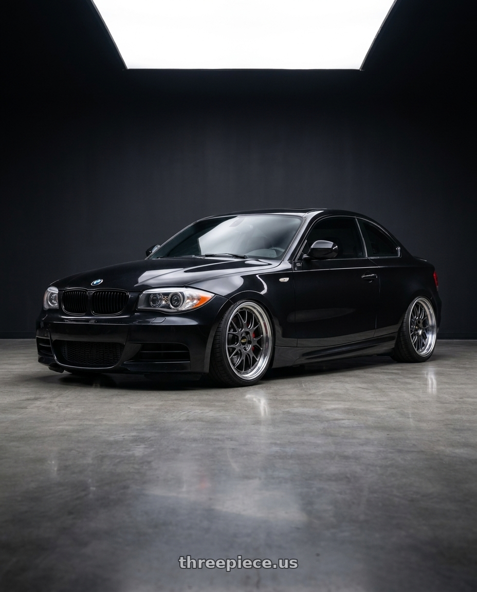 2011 bmw e82 135i with BBS LM-R 5x114.3 19x9.5+38 Diamond Black wheels