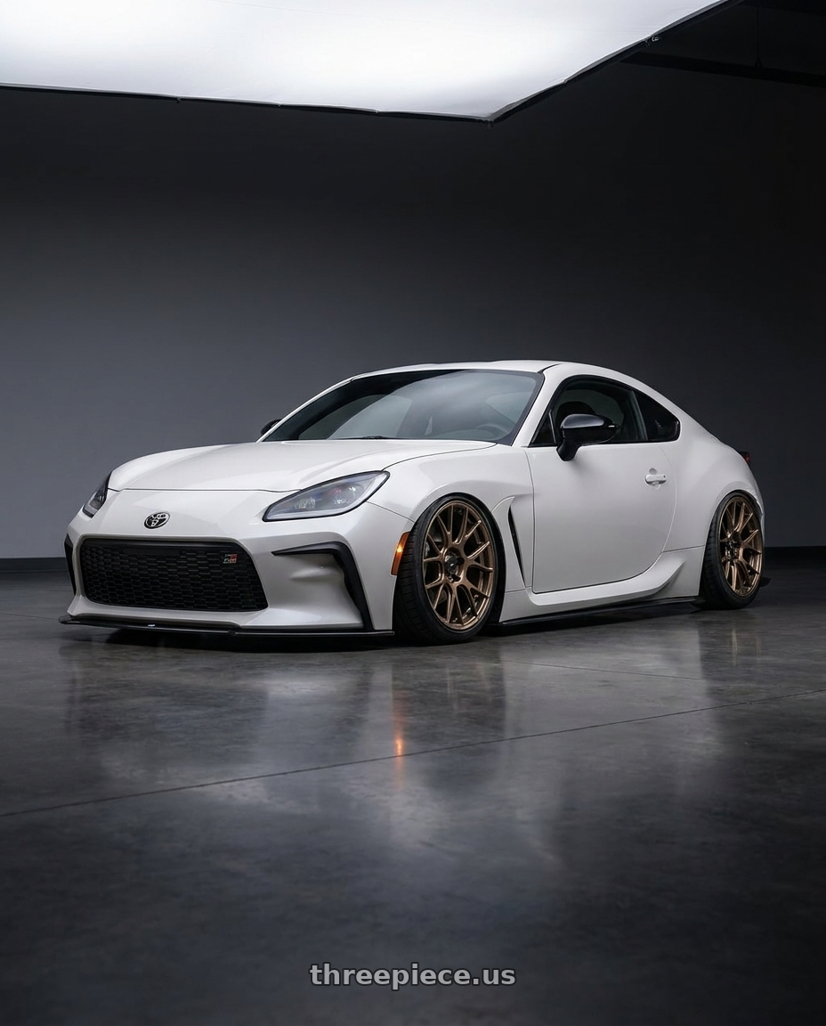 2016 Scion FR-S with Konig Ampliform 5x100 18x8.5+44 Gloss Bronze wheels