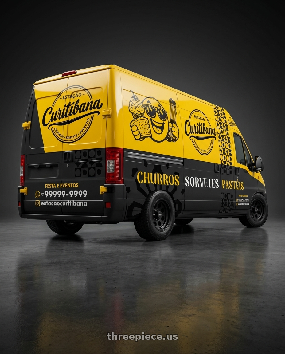 FIAT DUCATO maxicargo 2015 ADESIVADA with Mickey Thompson Classic III Black 6x139.7 17x9 -12 Matte Black wheels rear three quarter view square tires