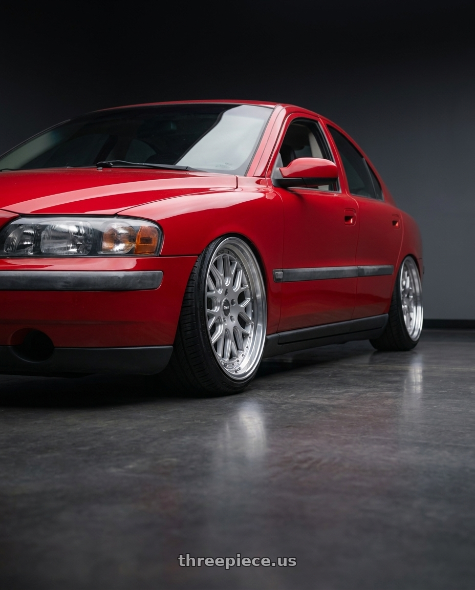 Volvo s60 2002 with ESR Wheels CS SERIES CS01 5x100 18x8.5 +30 Hyper Silver wheels
