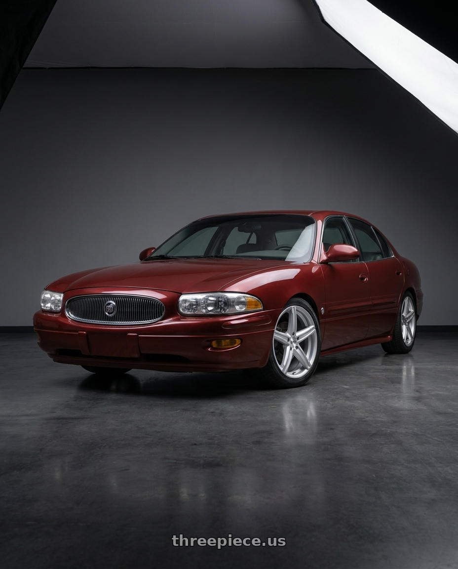 2002 Buick LeSabre with Vision Street-Designs 469 Boost 5x115 16x7+38 Silver wheels