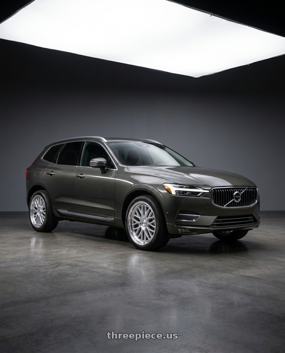 2022 volvo XC60 Inscription with TSW HOCKENHEIM S 5X108 20X8.5 +40 SILVER W/ MIRROR CUT LIP wheels