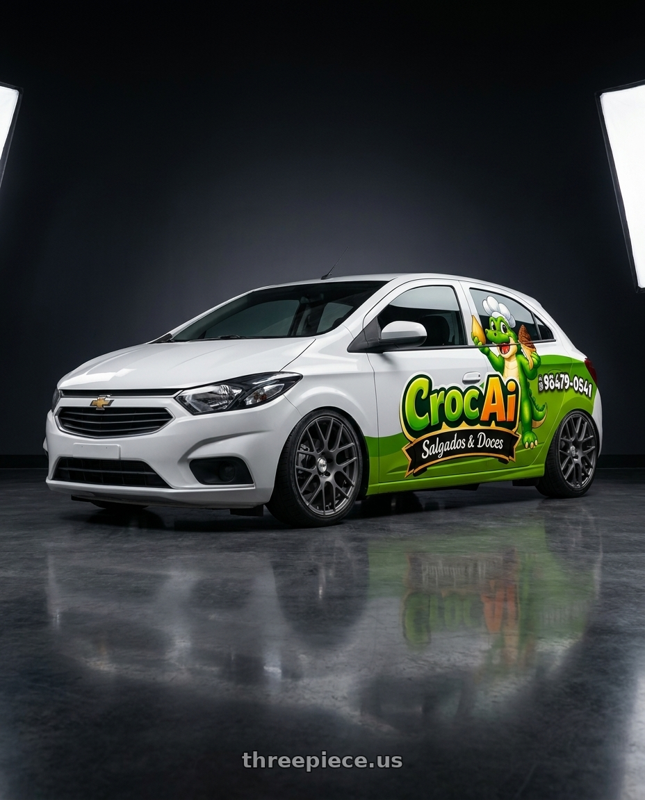 2012 CHEVROLET ONIX with TSW NURBURGRING 5X114.3 17X7.5 +45 MATTE GUNMETAL wheels