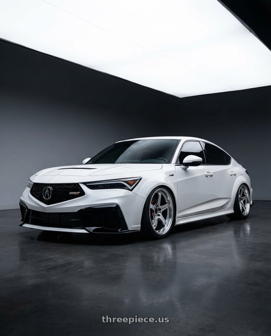 2024 Acura Integra Type S with Advan Racing GT BEYOND-R 5x120 18x10.5 +34 MACHINING & DIAMOND CUTTING wheels