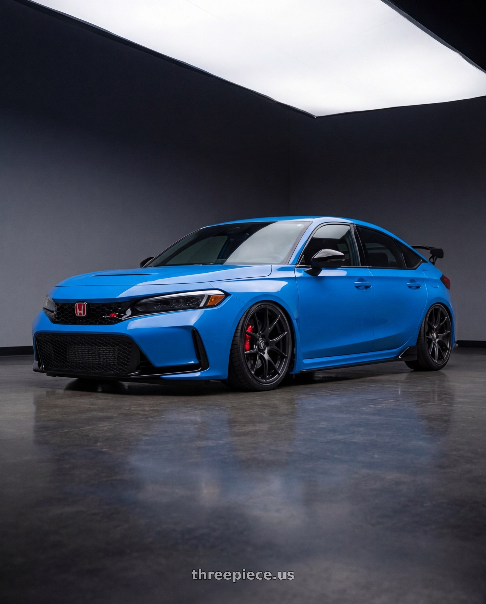 2024 Honda Civic Type R with Forgestar CF5V 5x120 19x9 +38 Satin Black wheels