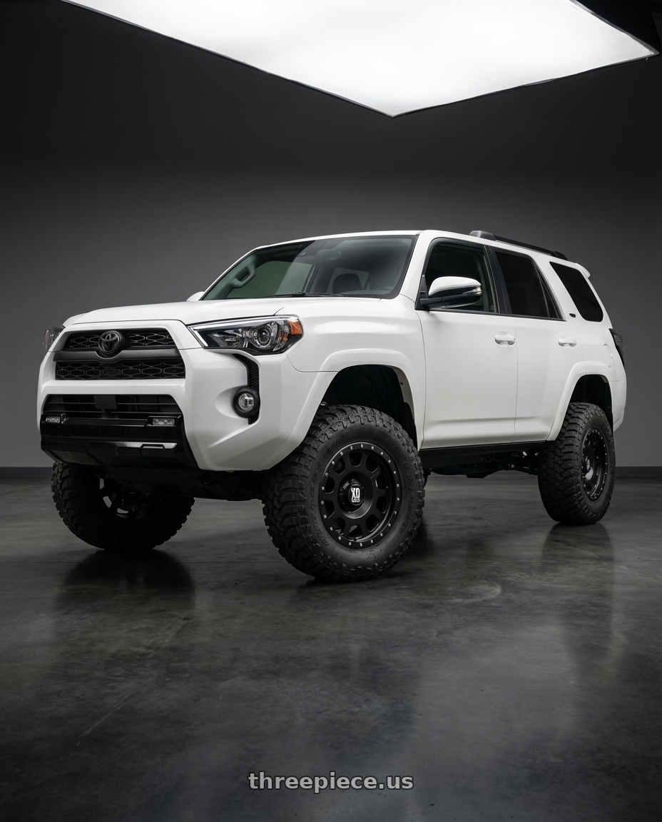 2022 Toyota 4Runner with XD XD126 ENDURO PRO 6X139.7 20X10 -24 SATIN BLACK WITH REINFORCING RING wheels