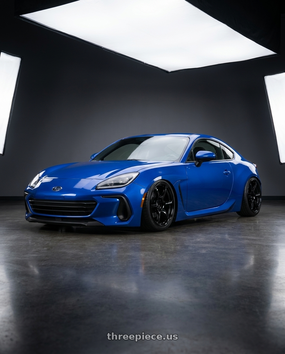 2024 Subaru BRZ with Advan RGIII 5x114.3 18x9.0+25 Gloss Black wheels