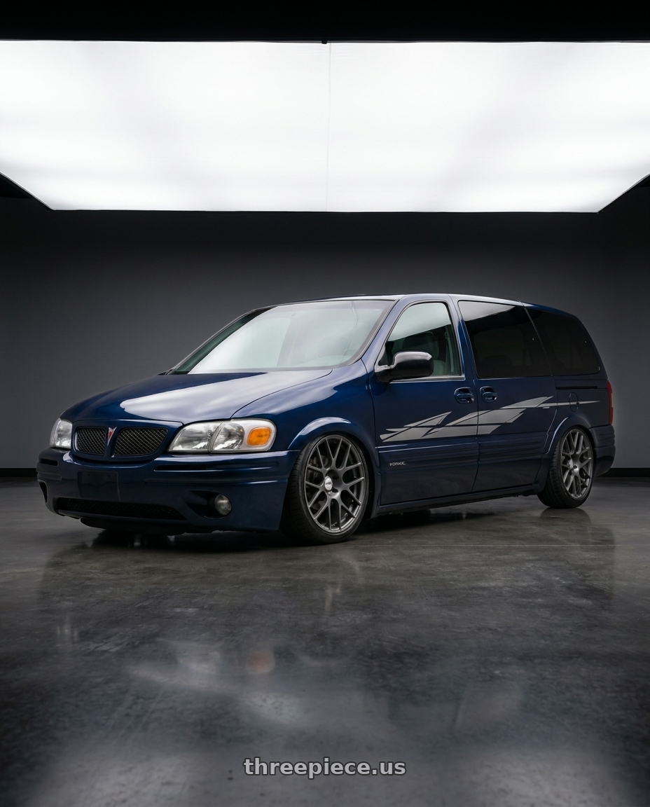 2002 Montana adesivada with TSW NURBURGRING 5X114.3 17X7.5 +45 MATTE GUNMETAL wheels