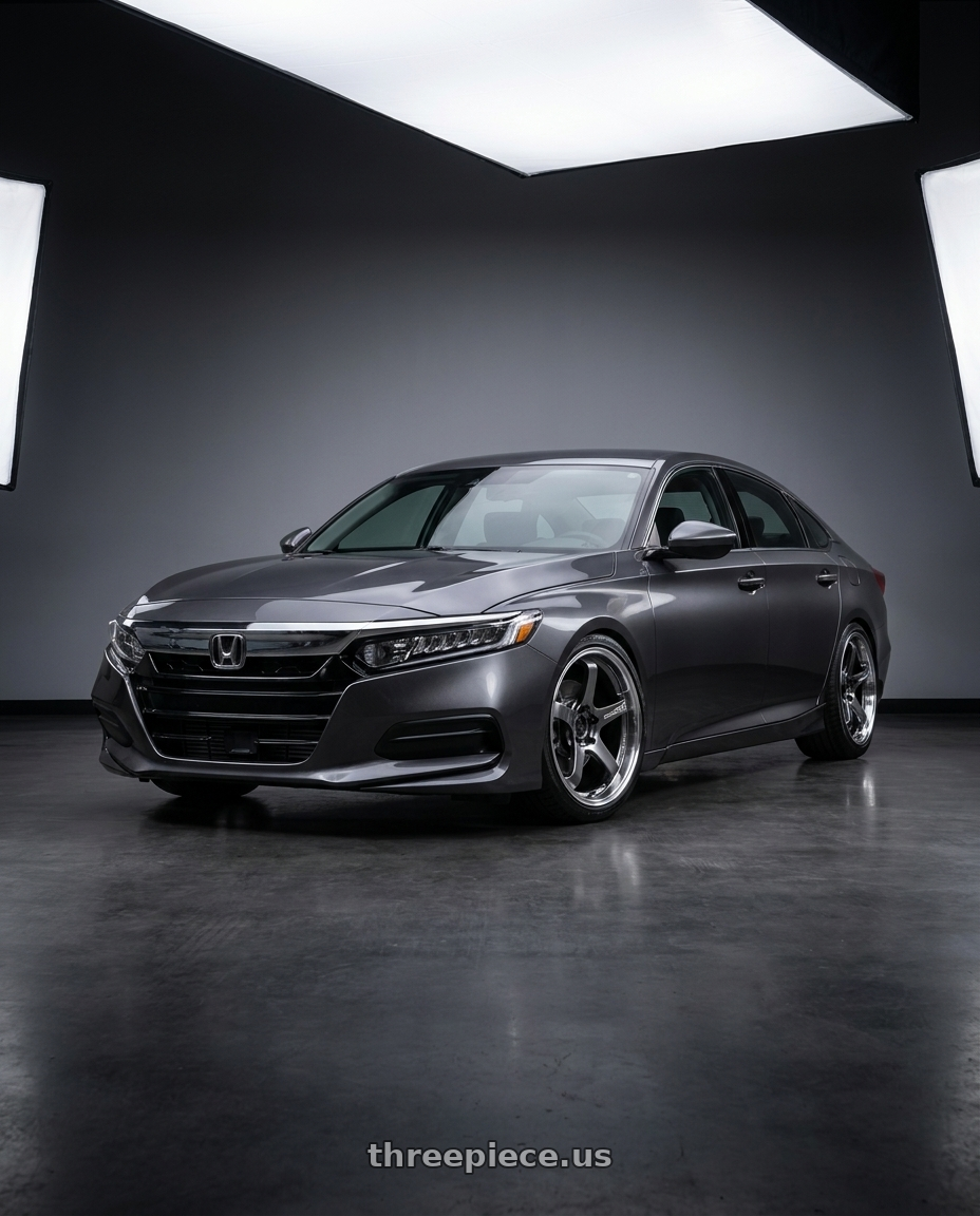 2019 honda accord lx with Advan Racing GT BEYOND 5x114.3 18x9.0 +25 MACHINING & HYPER PLATINUM BLACK wheels