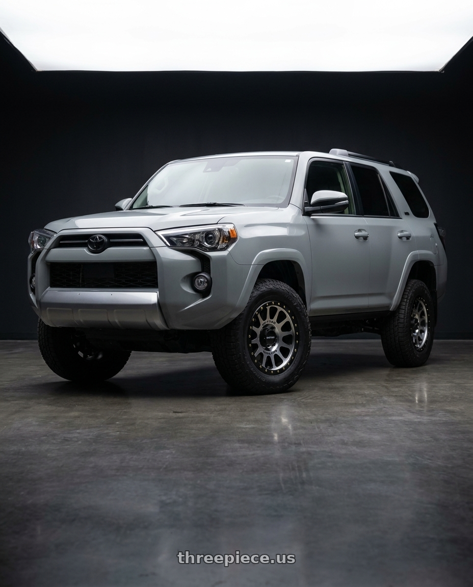 2021 Toyota 4Runner Venture with Method Race Wheels 305MB NV 6x139.7 17x8.5 +0 MACHINED - MATTE BLACK LIP wheels