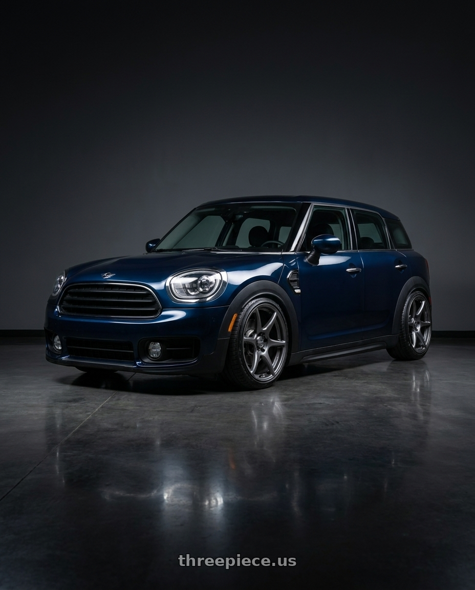 2021 Mini Countryman with Kansei K11G Tandem 5X120 19x10.5 22 Gunmetal wheels