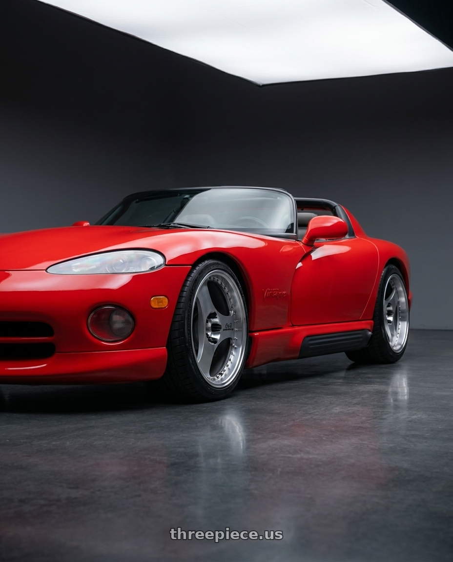 1992 dodge viper with Advan Racing ONI2 PROGRESSIVE 5x114.3 20x11.0 +05 MACHINING & DIAMOND CUT wheels