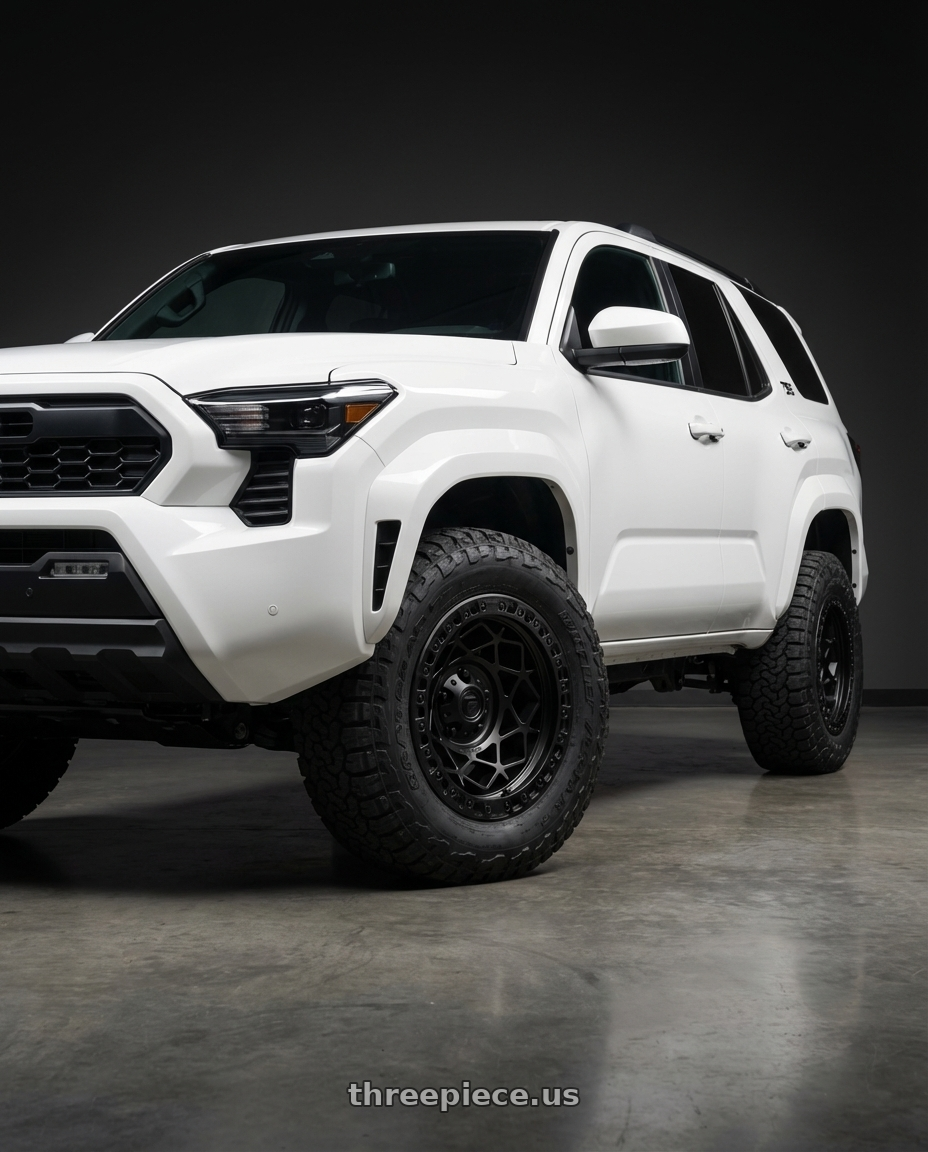 2022 Toyota 4Runner with Fuel 1PC D120 UNIT BEADLOCK 6X139.7 17X9 -15 BLACKOUT wheels