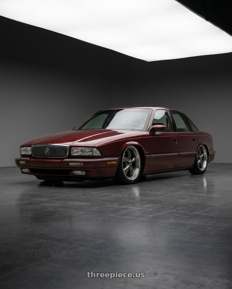 1995 Buick regal with American Racing AR105 TORQ THRUST M 5X100 17X7.5 +45 ANTHRACITE W/ MACHINED LIP wheels