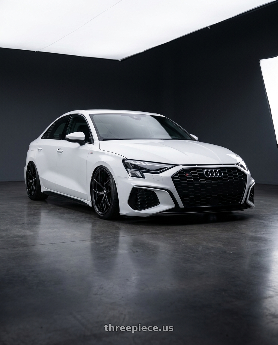 2024 Audi S3 8Y with BBS FI-R Evo 5x112 19x9.5+15 Satin Black wheels