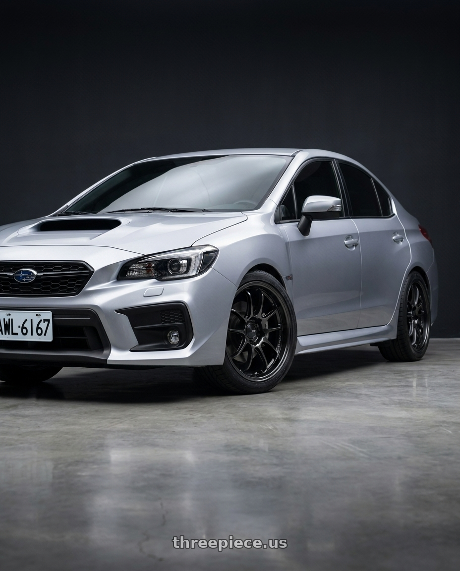 2018  SUBARU  WRX with Enkei PF01EVO 5x114.3 18x9+35 SBK wheels