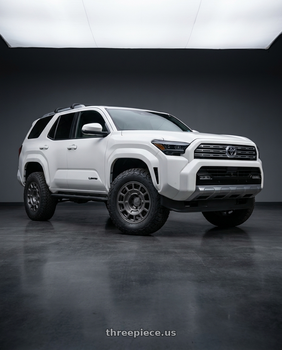 2026 Toyota 4Runner with fifteen52 METRIX HD 6x139.7 17x8.5 +0 CARBON GREY (SATIN GUNMETAL) wheels