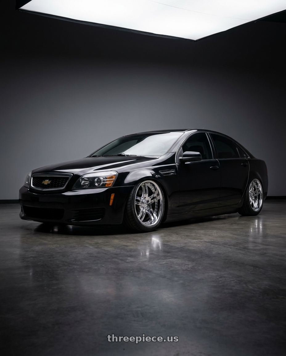2014 Chevrolet Caprice PPC with Performance Replicas 121 19X10 +79 CHROME wheels