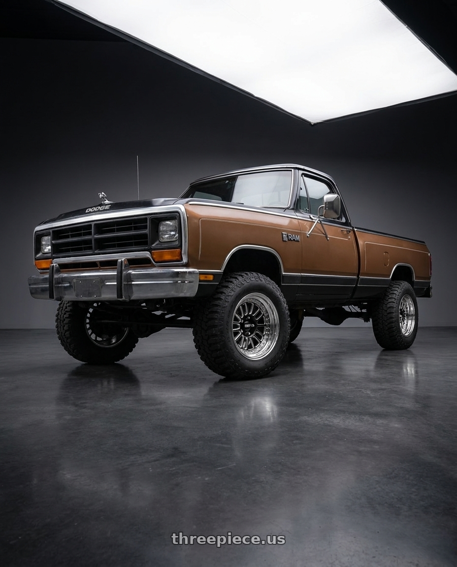 1984 Dodge d150 regular cab with Belak Industries Series 2 - Non-Beadlock Wheel 6x135mm 17x9.5 +26 wheels