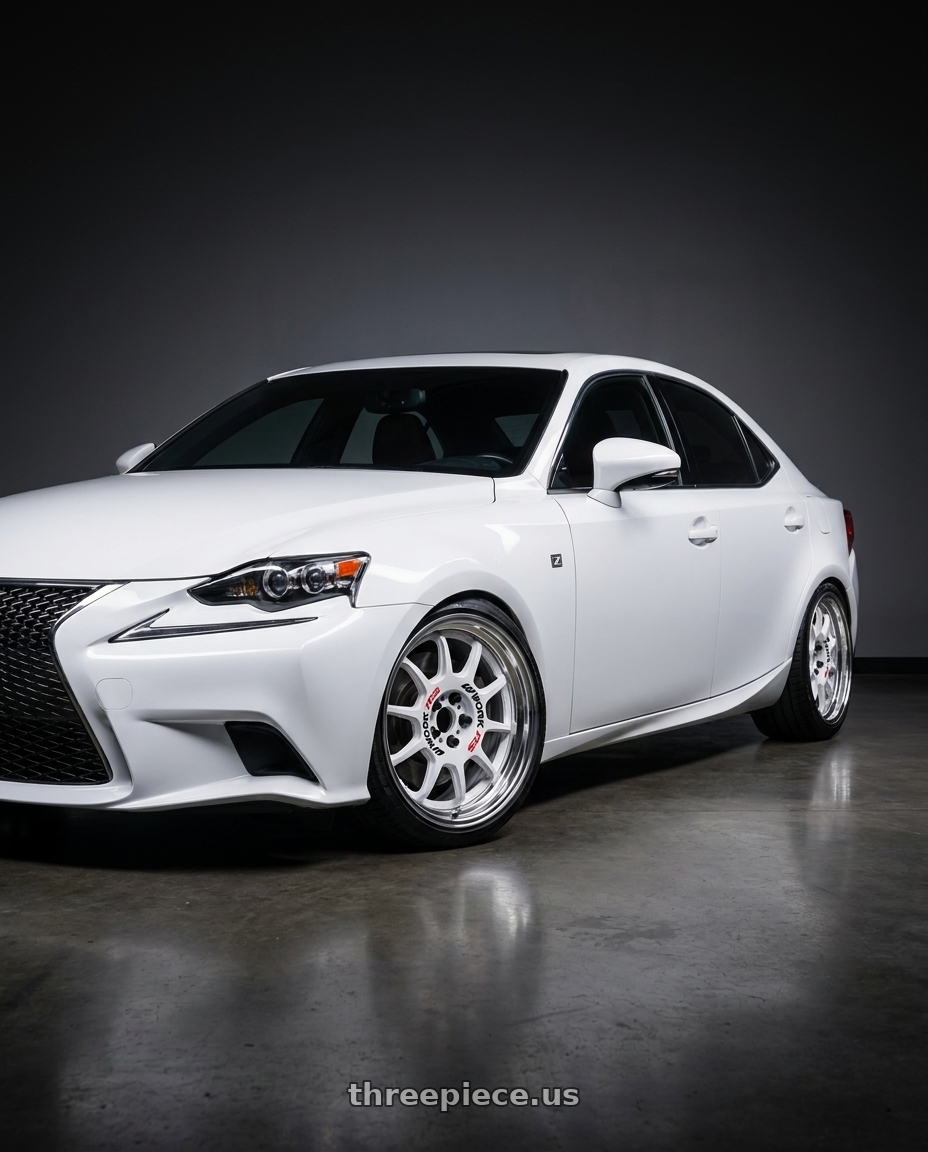 2014 lexus is250 with Work Emotion Rs11 2p wheels