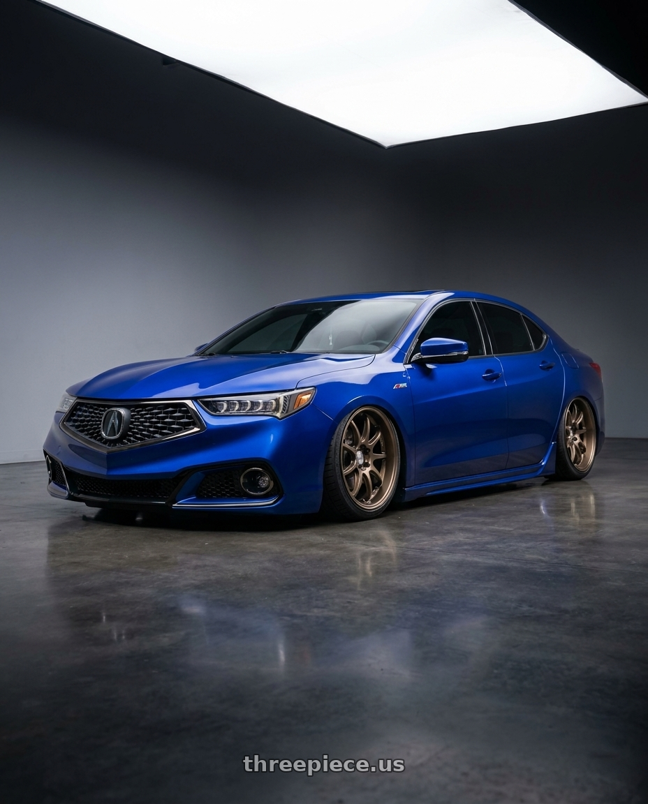 2019 Acura tlx with Work Emotion D9R wheels