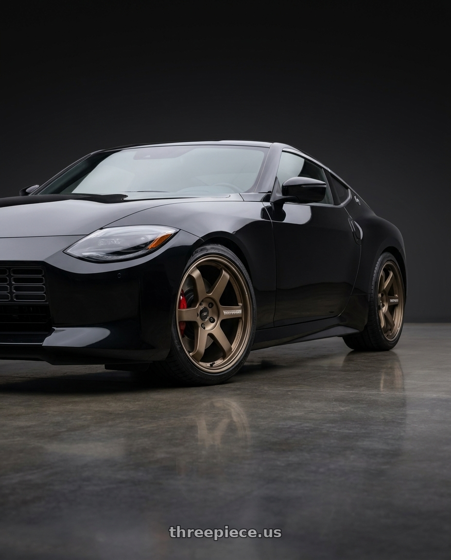 2026 Nissan 400 z with Volk Racing TE37 ULTRA M-SPEC 5x114.3 19x9.5 +22 BLAST BRONZE wheels