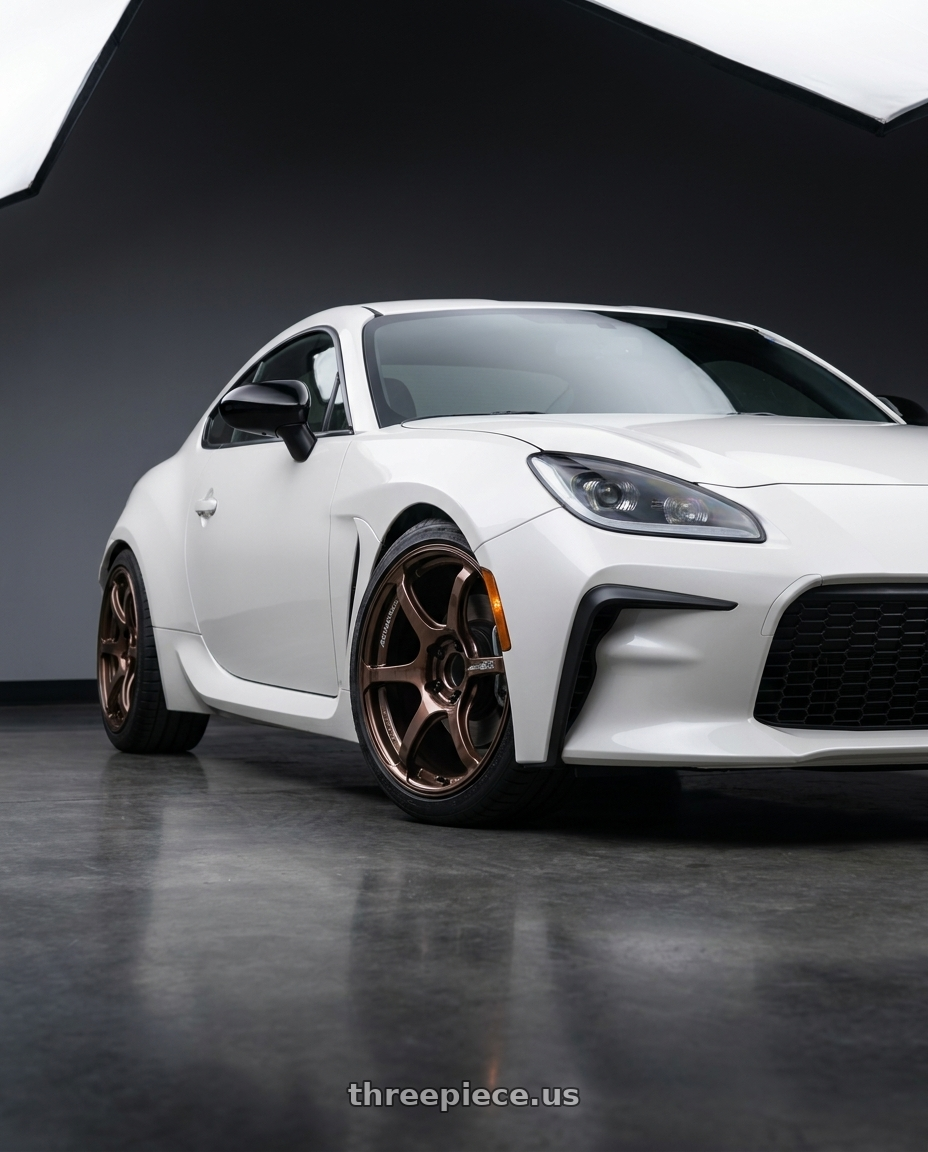 2026 Toyota gr86 with Advan Racing RG-4 5x100 18x8.5 +44 RACING COPPER BRONZE wheels