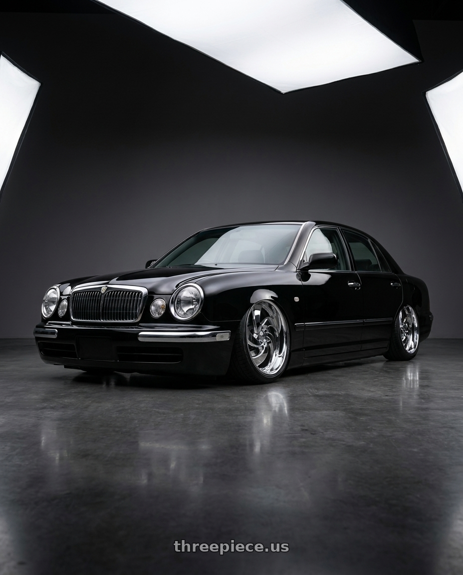2000 Toyota origin with Strada Street Classics Retro 5 5x114.3 20x8.5 +35 Chrome wheels