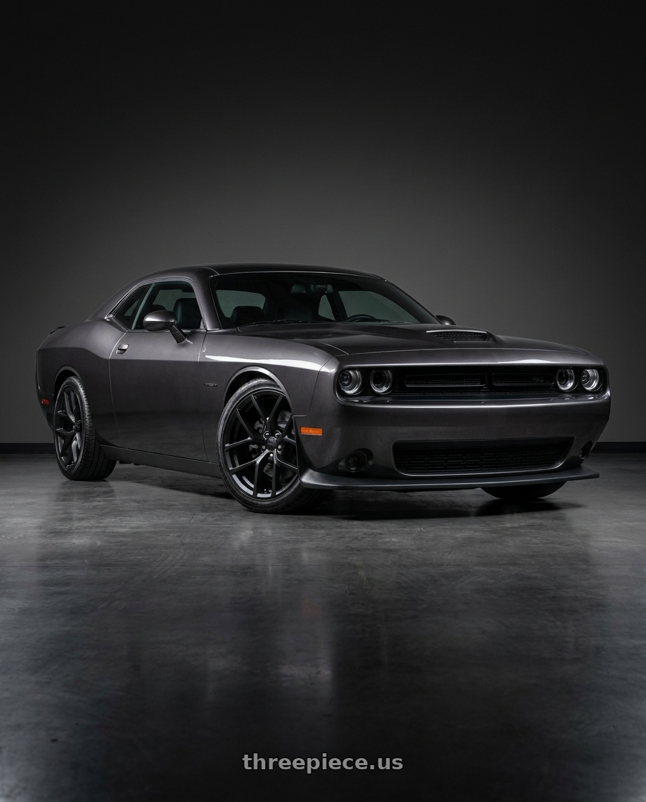 2021 Dodge Challenger SXT with MRR M392 5x115 20x9.5  +12 Matte Black fit Charger Challenger wheels