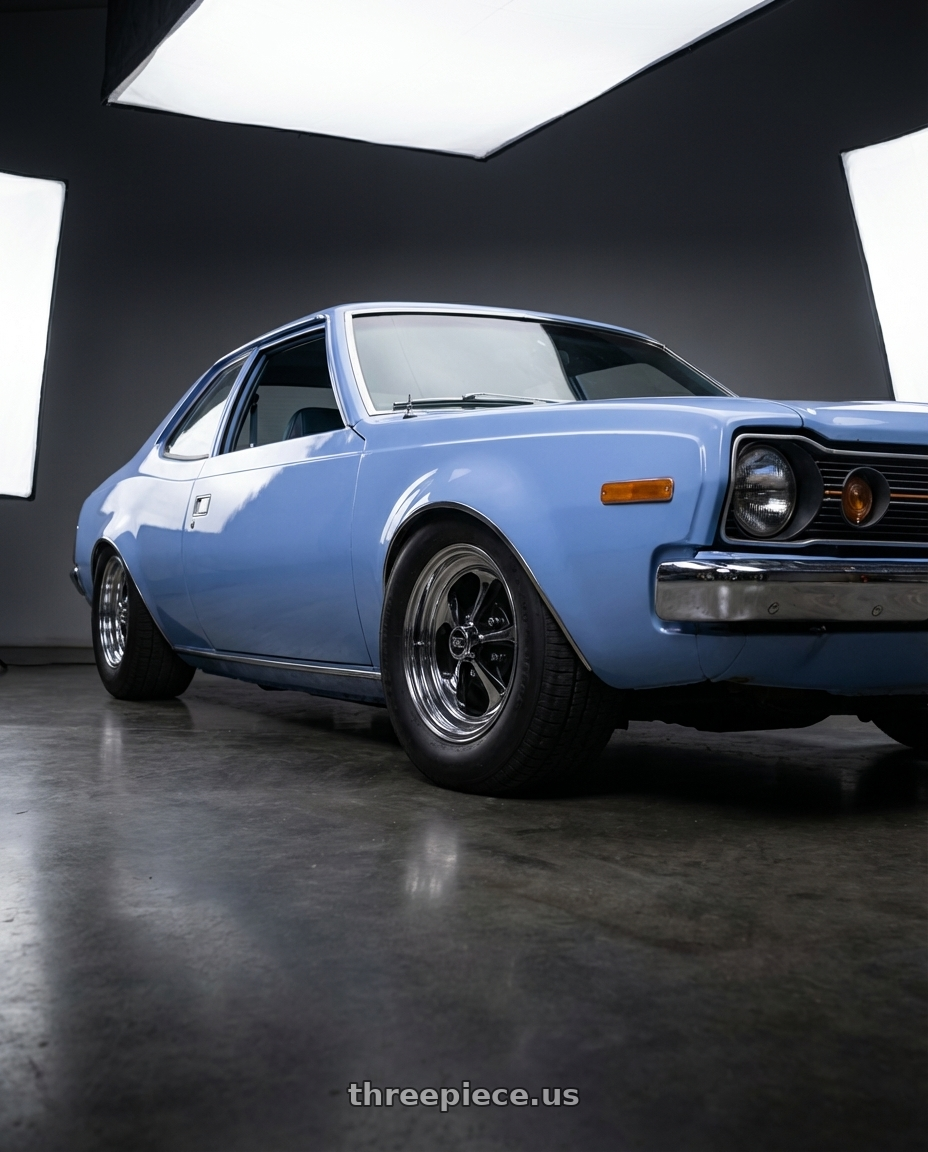 1973 AMC Hornet X with Cragar 32C Keystone Klassic 5x114.3/5x120.65 15x10 -35 A108990 wheels