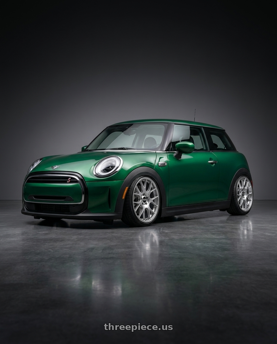 2025 Mini cooper s with BBS CH-R 5x130 20x11.5 +47 Brilliant Silver Polished Rim Protector wheels