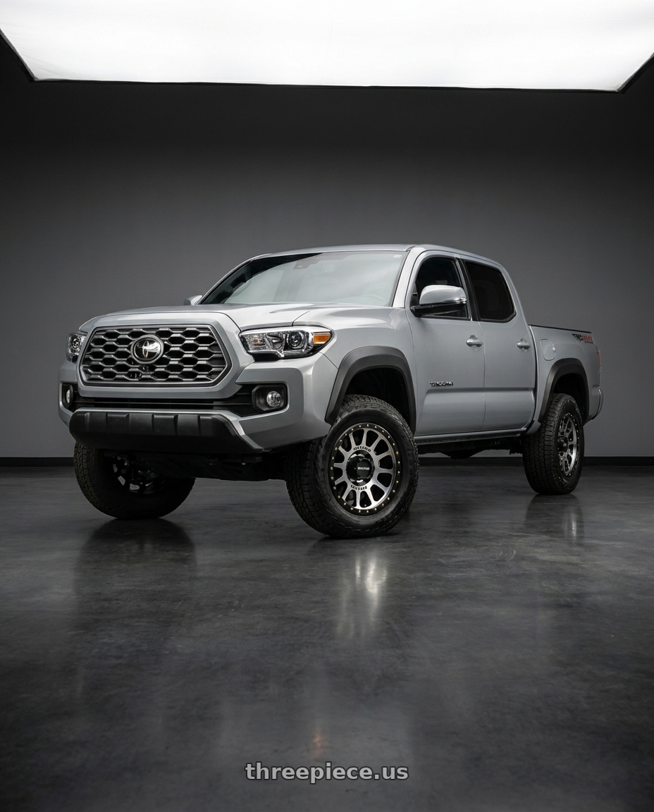 2022 Toyota Tacoma Limited with Method Race Wheels 305MB NV 6x139.7 17x8.5 +0 MACHINED - MATTE BLACK LIP wheels