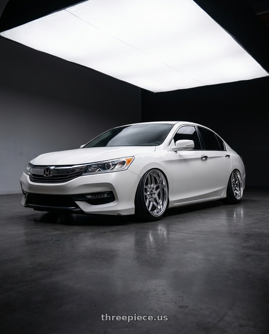 2016 honda accord exl v6 with ESR Wheels CS15.2 5x114.3 19x9.5 +35 Vacuum Chrome wheels