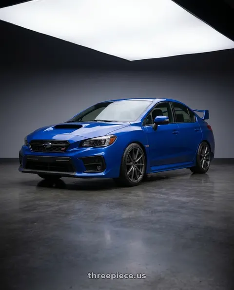 2018 Subaru WRX STI with Enkei Hornet 5x114.3 18x8+45 Anthracite wheels