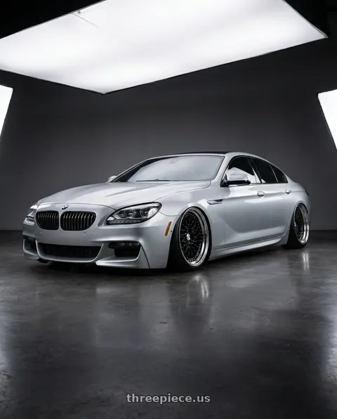 2015 BMW 650i with Work Gran Seeker Ccx 5x100 20x11+-7 A Disk Black wheels