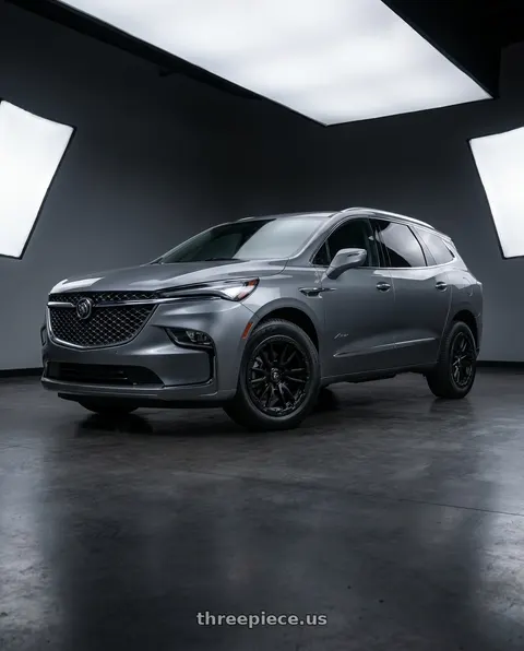 2023 Buick Enclave with Fuel 1PC D679 REBEL 6X120 18X9 +20 MATTE BLACK wheels