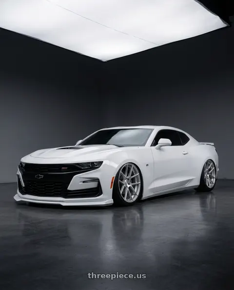 2022 Chevrolet Camaro with Avant Garde Wheels M510 5X120 20x10 +20 Satin Silver wheels