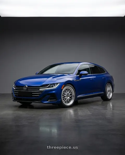 2023 Volkswagen Arteon with BBS LM 5x112 19x8.5+48 Diamond Silver wheels