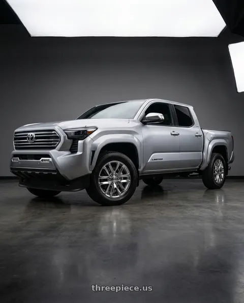 2024 Toyota Tacoma with Performance Replicas PR196 6X139.7 20X9 +24 CHROME wheels