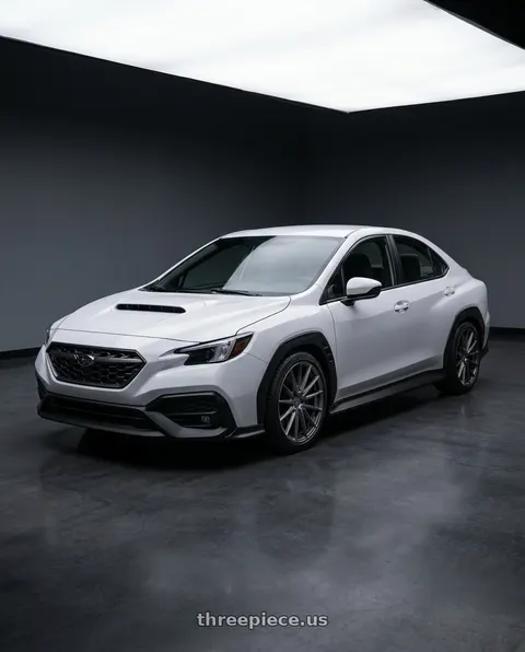 2026 Subaru WRX with Edge Street 353A 5x114.3 / 5x120 18x8 +40 Anthracite wheels