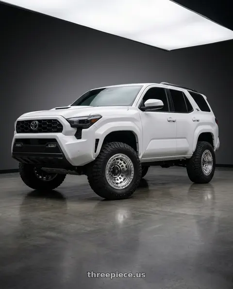 2022 Toyota 4Runner with Fuel 1PC D102 ZEPHYR BEADLOCK 6X139.7 17X9 -15 GLOSS MACHINED wheels
