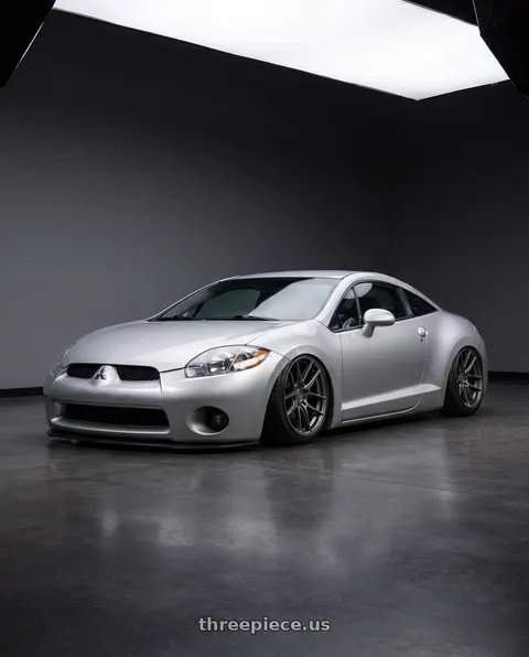 2010 Mitsubishi Eclipse with Niche 1PC M116 MISANO 5X114.3 19X9.5 +35 MATTE GUN METAL wheels