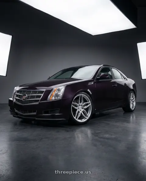 2008 Cadillac CTS with ADV.1 ADV005 5x120 20x9 +28 Platinum wheels