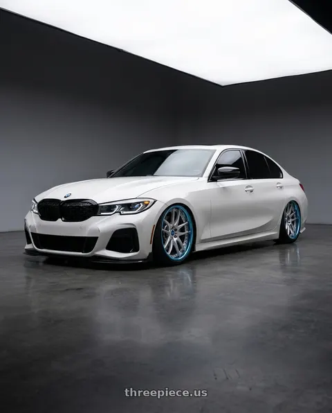 2021 BMW M340i with Work Emotion CR 3P wheels