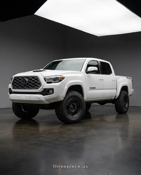 2021 Toyota Tacoma with Enkei RPT1 6x139.7 18x9+0 Black wheels