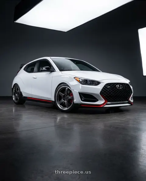 2020 Hyundai Veloster N with Ssr Gtx03 5x114.3 18x8+45  BLACK GRAPHITE wheels