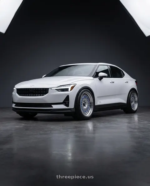2023 Polestar Polestar 2 with FORMULA AERO MESH 5x108 19X11+37 SL Disk Titan Silver wheels