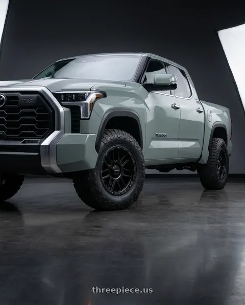 2024 Toyota Tundra with Vision Off-Road 111 Nemesis 6x139.7 20x9+12 Matte Black wheels